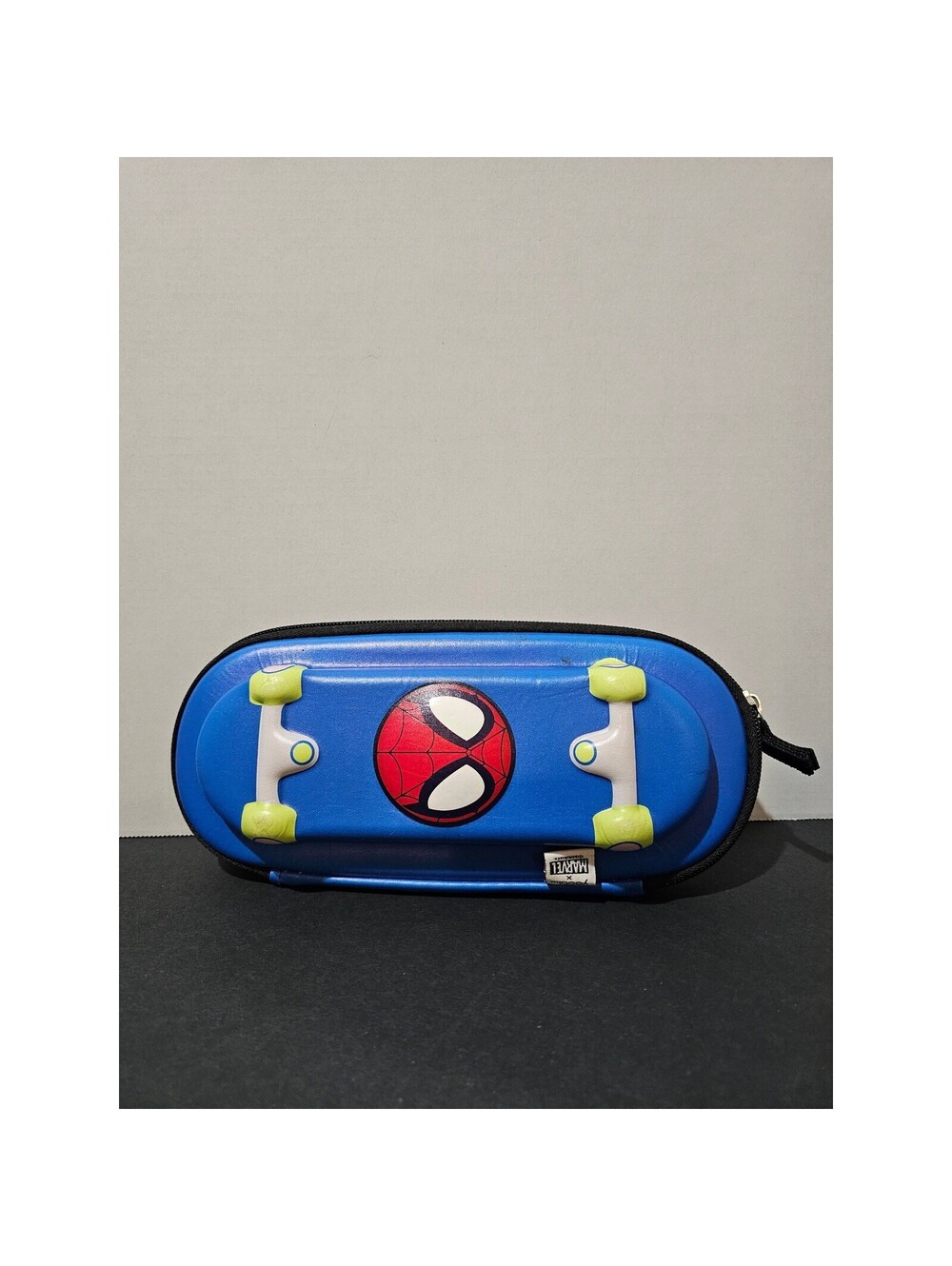 Yoobi Pencil Case Kids Blue Excellent Marvel Spiderman Skateboard Spidey Sense